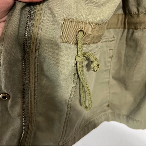 Madewell green cargo jacket size med - Picture 5 of 8